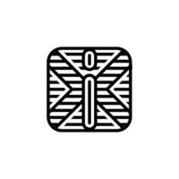 Initiale Brief xi oder ix Monogramm Logo. xi kreativ Initialen Brief Monogramm Logo Symbol Konzept. vektor