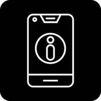 Smartphone Information Vektor Symbol