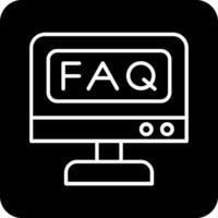 FAQ-Vektorsymbol vektor