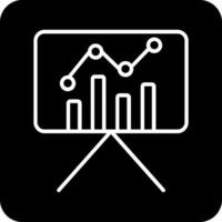 Statistiken Präsentation Vektor Symbol