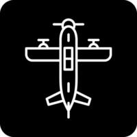 Wasserflugzeug Vektor Symbol