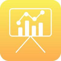 Statistiken Präsentation Vektor Symbol