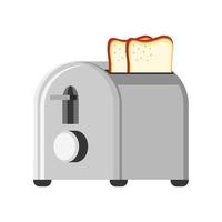 Toaster und Brot vektor