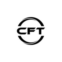 cft brev logotyp design, inspiration för en unik identitet. modern elegans och kreativ design. vattenmärke din Framgång med de slående detta logotyp. vektor