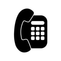 Telefonsymbol Telefonsymbolsymbol für App und Messenger vektor
