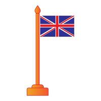 England flagga ikon logotyp vektor design mall