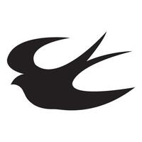 schlucken Symbol Logo Vektor Design Vorlage