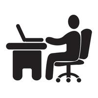 Arbeit Büro Symbol Logo Vektor Design Vorlage