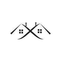 oändlighet hus logotyp design för en verklig stat byrå, oändlighet logotyp design vektor