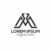 modern m Brief Logo, m abstrakt Logo Design Konzept isoliert Vektor Vorlage Illustration