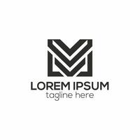 modern m Brief Logo, m abstrakt Logo Design Konzept isoliert Vektor Vorlage Illustration