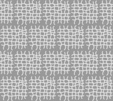 svartvit sömlös textur i de form av en geometrisk mönster av vinkelrät rader på en grå bakgrund vektor