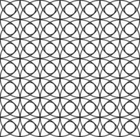Original nahtlos schwarz Gitter Muster auf ein Weiß Hintergrund vektor