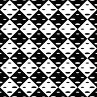 sömlös ellips mönster bakgrund - abstrakt upprepa svartvit vektor illustration