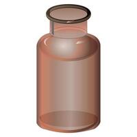 Glas Flasche Vase Vektor Illustration