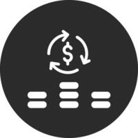 Cashflow-Vektorsymbol vektor