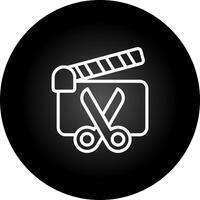 Film Bearbeitung Vektor Symbol