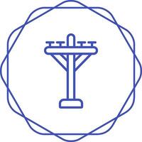 elektrisch Pole Vektor Symbol