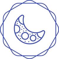 Mond-Vektor-Symbol vektor