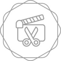 filma redigering vektor ikon