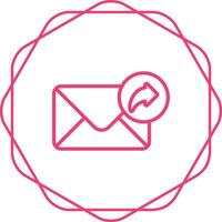 Email Weiterleitung Vektor Symbol