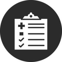 patient checklista vektor ikon