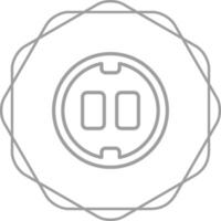 Socket-Vektor-Symbol vektor