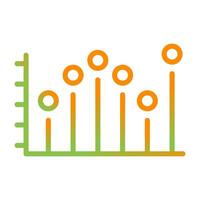 Statistik-Vektorsymbol vektor