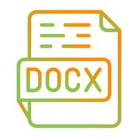 docx-Vektorsymbol vektor