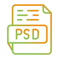 PSD-Vektorsymbol vektor