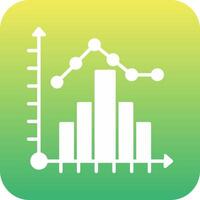 histogram vektor ikon