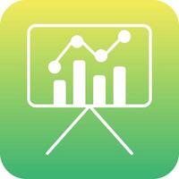 Statistiken Präsentation Vektor Symbol