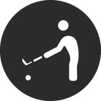 Eishockey Spieler Vektor Symbol