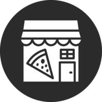 Pizza Geschäft Vektor Symbol