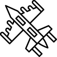 Flugzeug Vektor Symbol