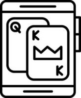 online Kasino Vektor Symbol