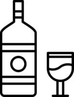 alkoholisch trinken Vektor Symbol