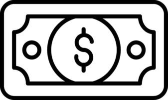 Dollar-Vektor-Symbol vektor