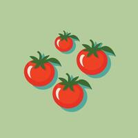 tomat tecknad serie illustration vektor design