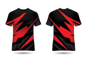 T-Shirt-Sport-Design. Renntrikot Vektor
