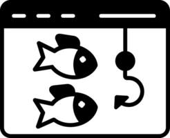 Phishing-Vektor-Symbol vektor