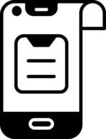 faltbar Telefon Vektor Symbol