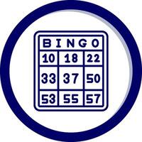 bingo vektor ikon