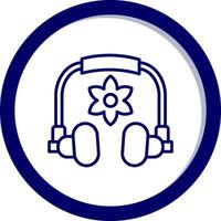 Musik- Therapie Vektor Symbol