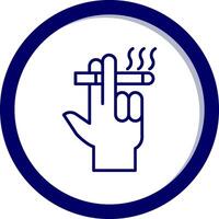 Rauchen-Vektor-Symbol vektor