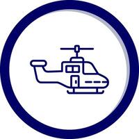 Hubschrauber Vektor Symbol