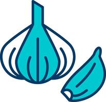 Knoblauch-Vektor-Symbol vektor