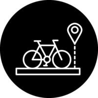 Fahrrad-Vektor-Symbol vektor