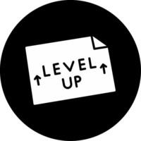 Level-Up-Vektor-Symbol vektor