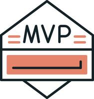 mvp-Vektorsymbol vektor